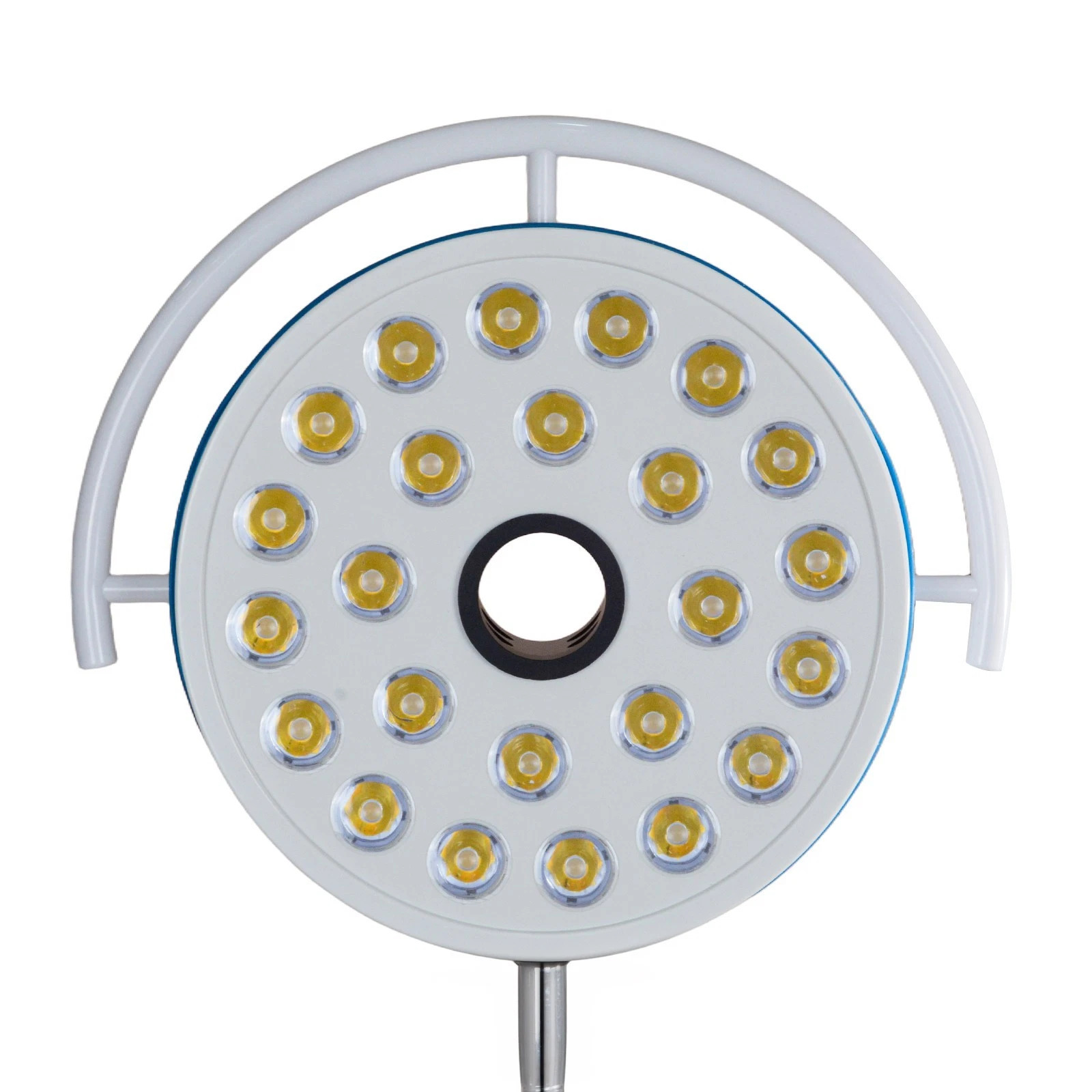 72W Floor Standing Dental Operation Light With 24 Cold Light Led Bulbs
