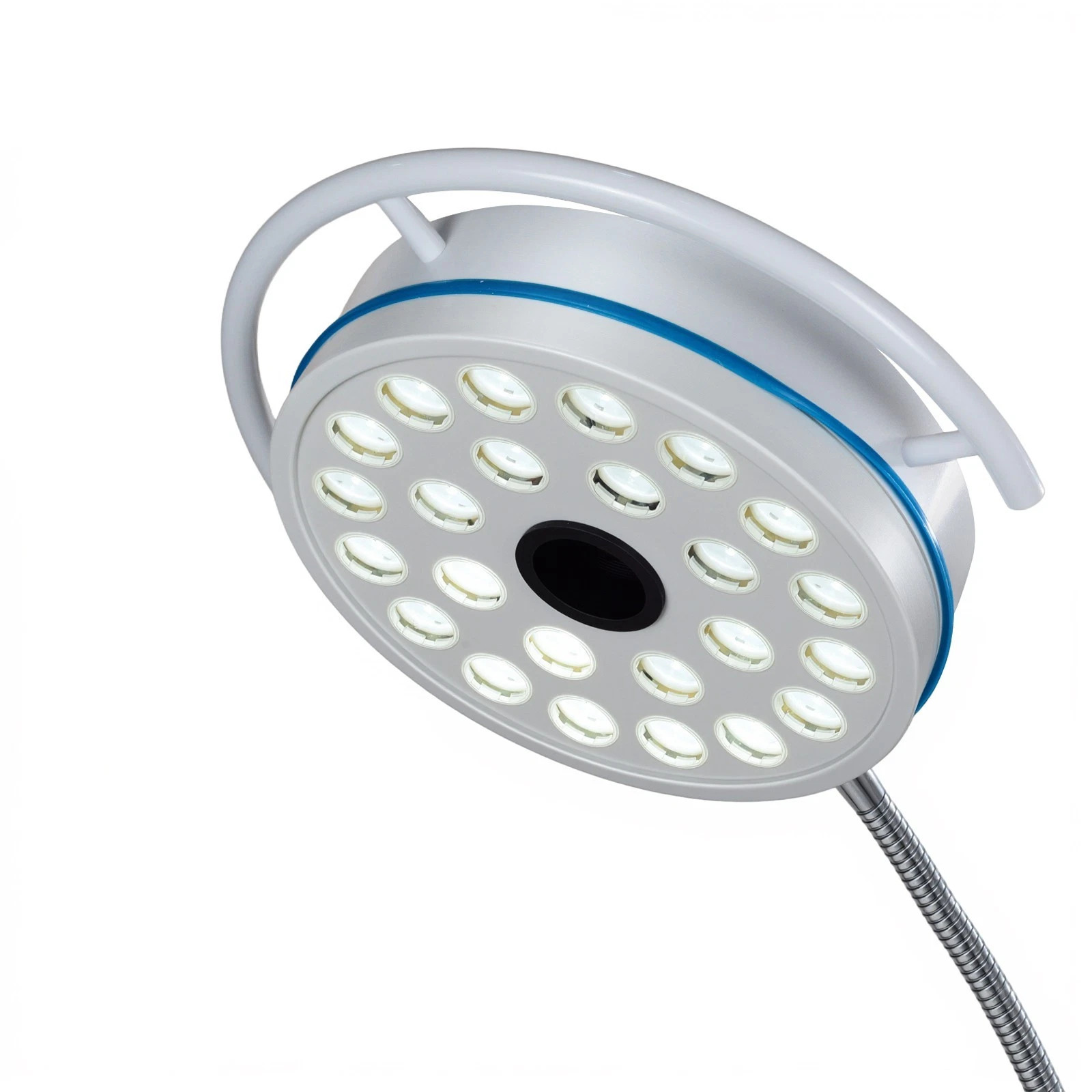 72W Floor Standing Dental Operation Light With 24 Cold Light Led Bulbs