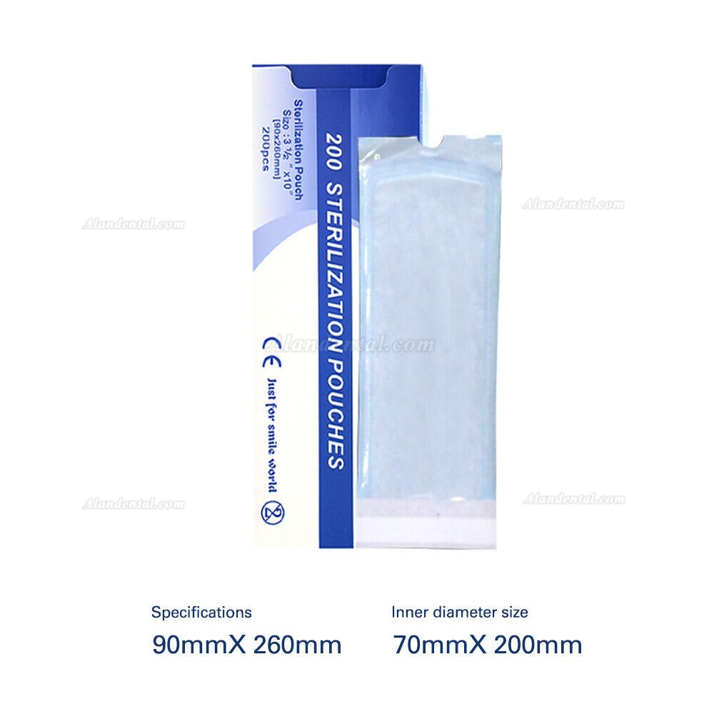 200pcs/box Dental Sterilization Bag Self-sealing Disinfection Pouches