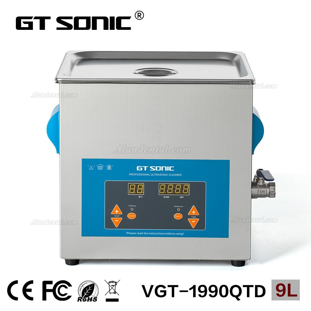 GT SONIC QTD-Series Digital Ultrasonic Cleaner 2-27L 100-500W wwith Heating Function