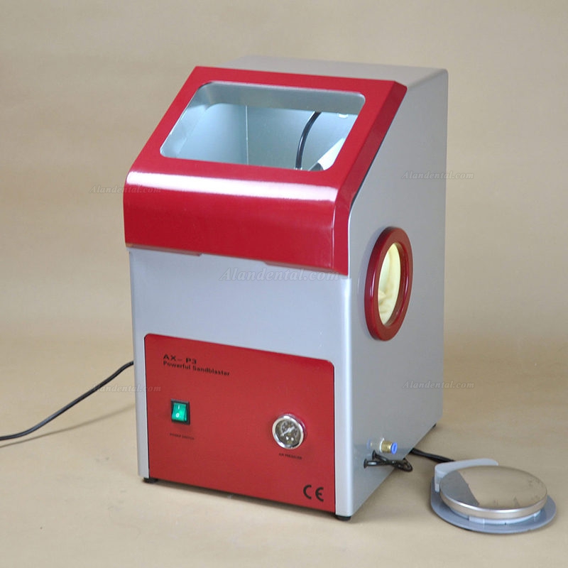 Dental Recyclable Sandblaster Machine Lab Equipment for Dentists Dust Free CE