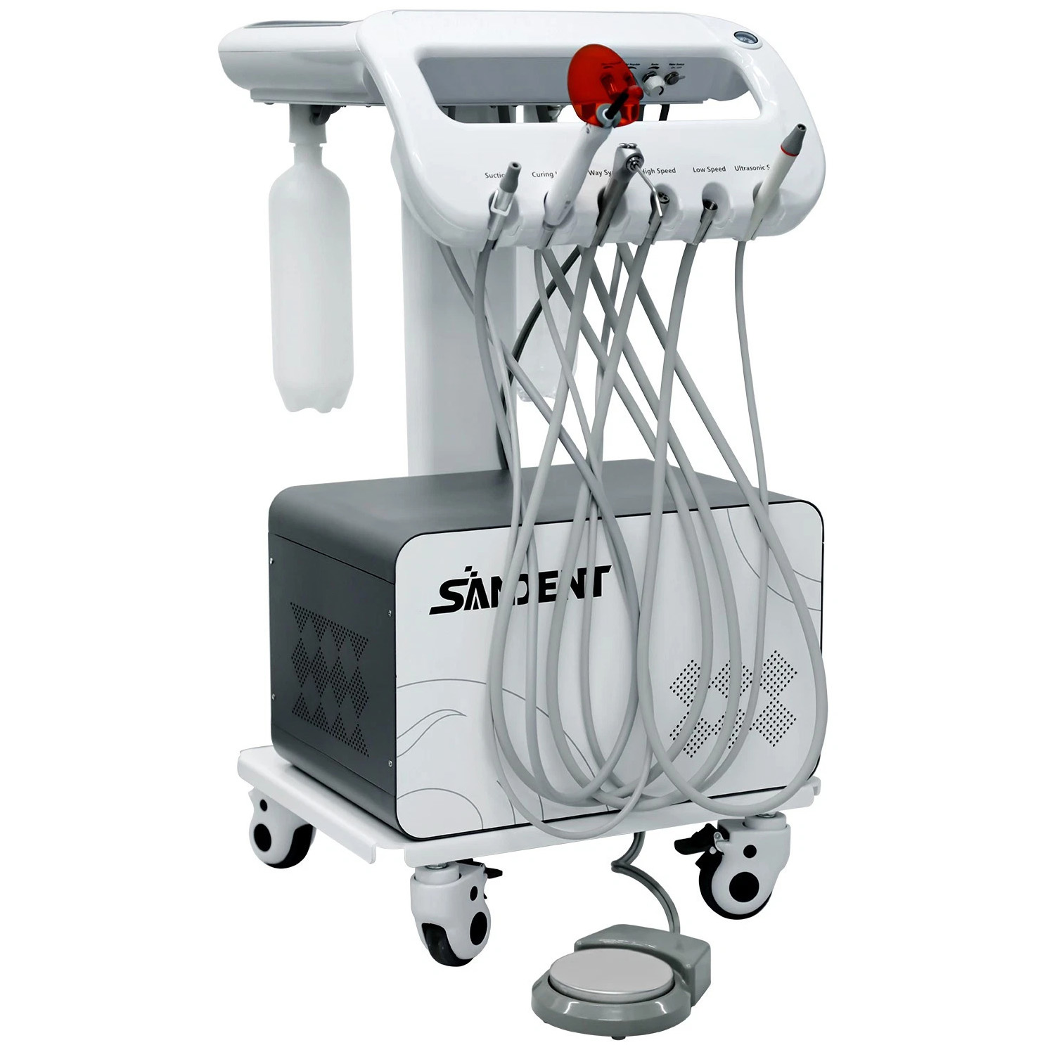 ANZHI AZ-AP302D Dental Mobile Delivery Unit Built-in Air Compressor