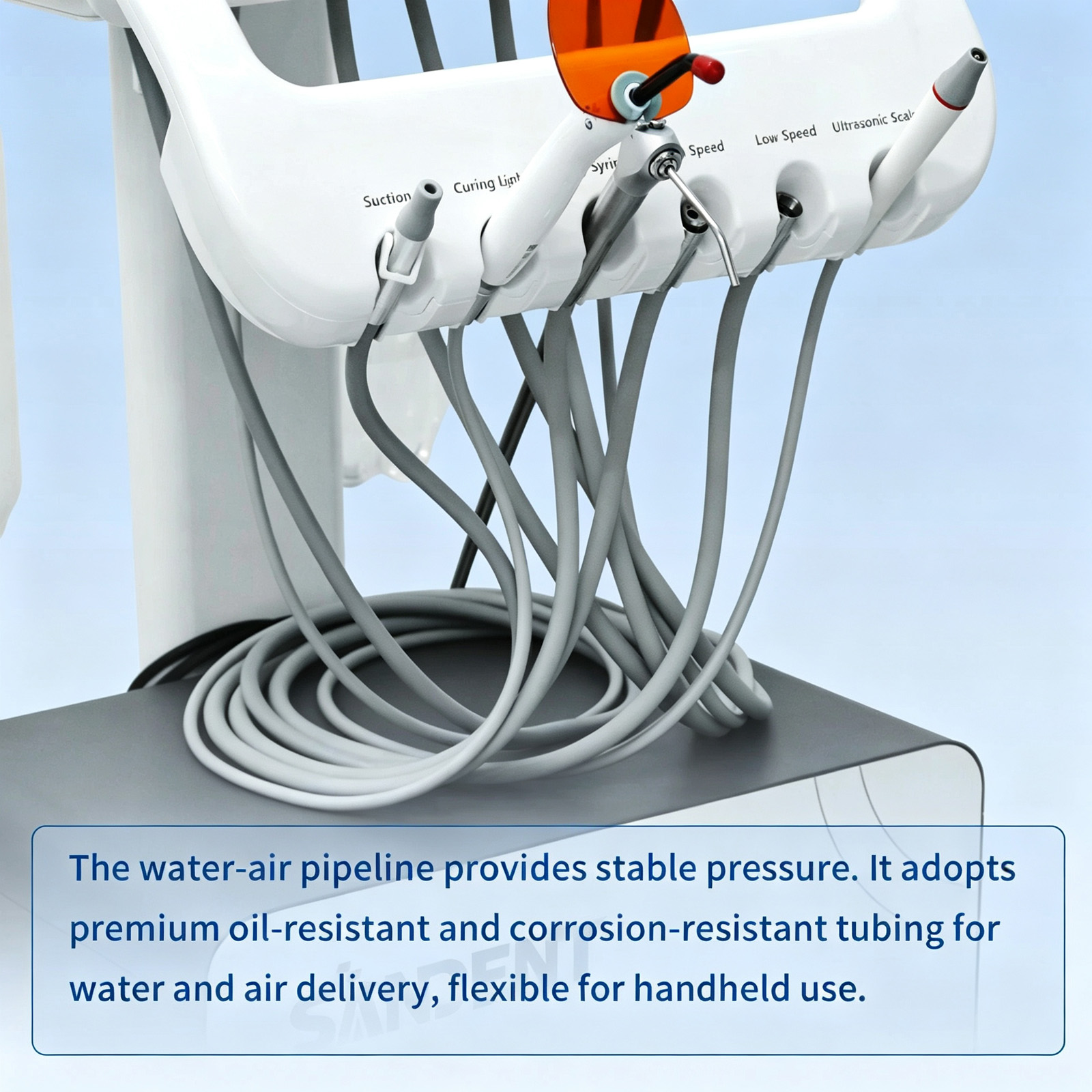 ANZHI AZ-AP302D Dental Mobile Delivery Unit Built-in Air Compressor