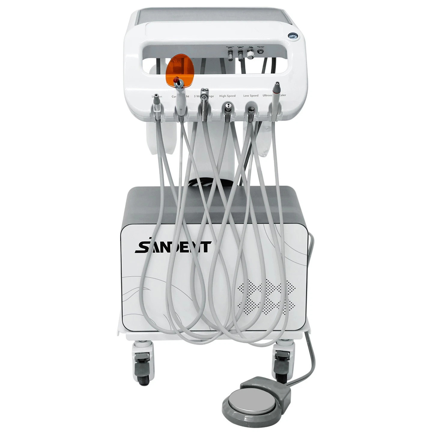 ANZHI AZ-AP302D Dental Mobile Delivery Unit Built-in Air Compressor