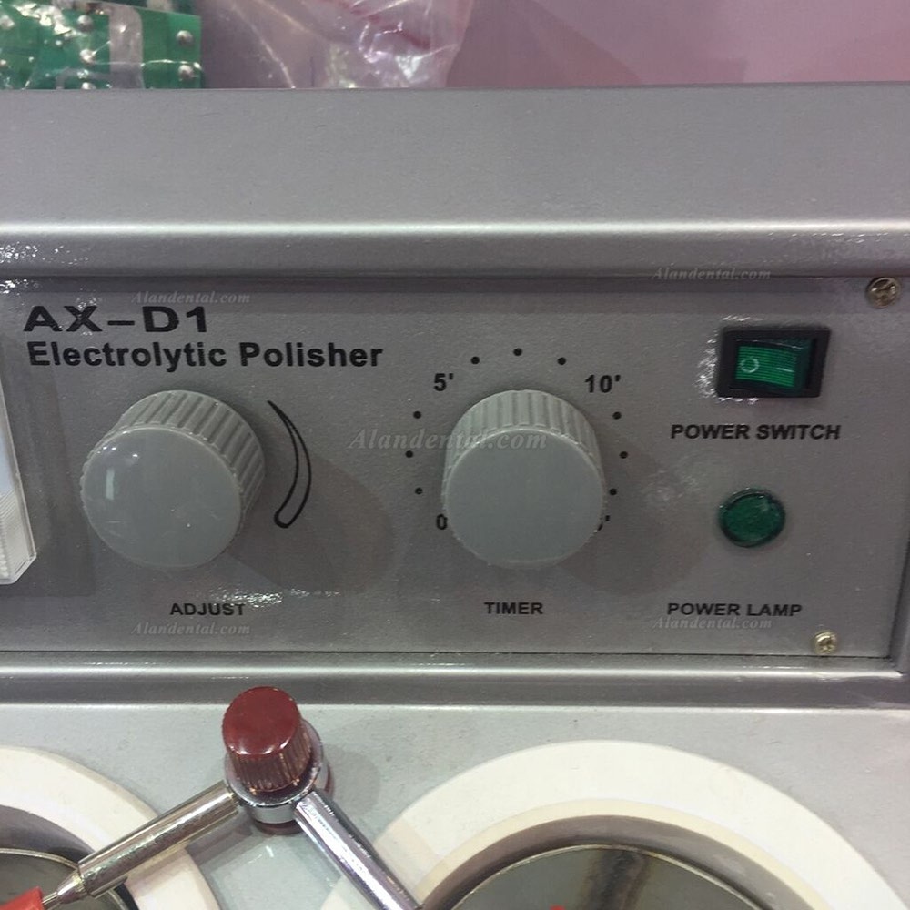 Aixin AX-D1 Dental Lab Electrolytic Polisher With Two Water Bath Equipment