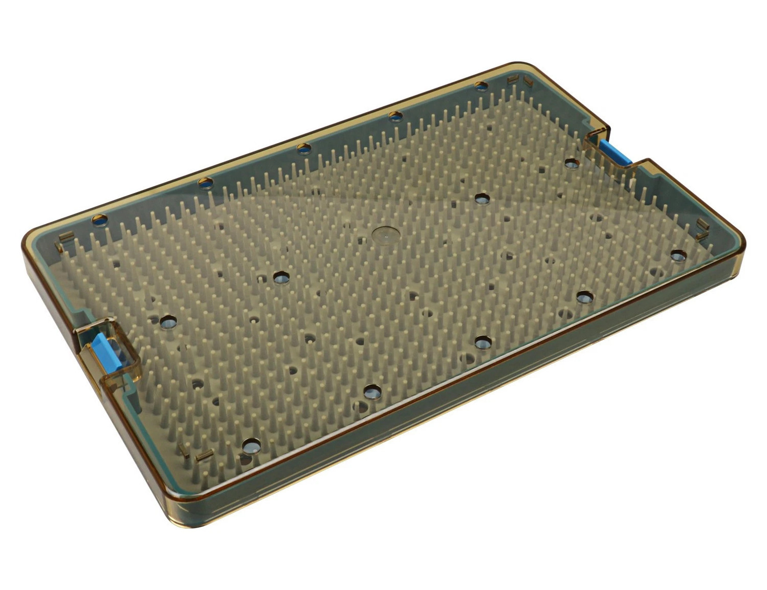 3Pcs Dental Autoclavable Sterilization Tray Silicone Disinfect Box