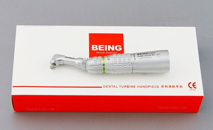BEING® ROSE 201CA-R4 Dental 4:1 Screw In Prophy Hygiene Contra Angle Handpiece