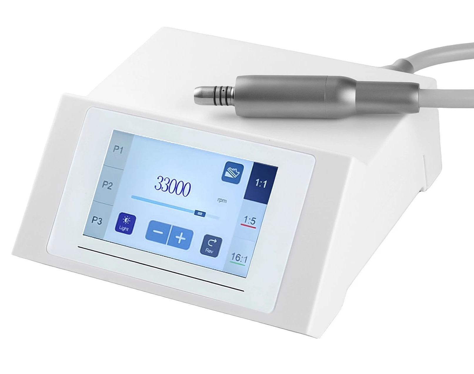 Brushless Motor for Dental Restorations (Touchscreen, 4-Hole, Adjustable Speed)