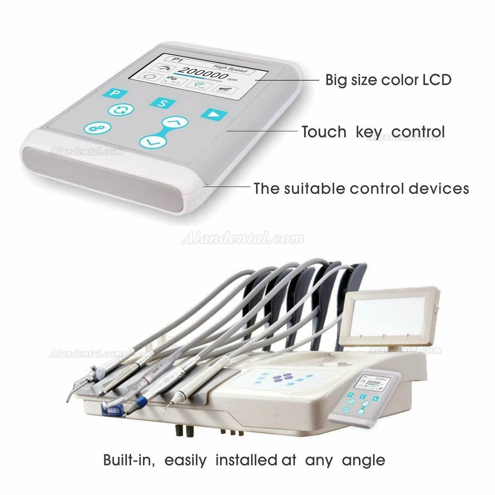 YUSENDENT COXO C-PUMA INT+ Built in Electric LED Micro Motor+ CX235C7-1 1:5 Fiber Optic Contra Angle Handpiece