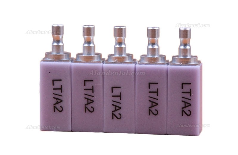 TJIRIS C14 Lithium Disilicate Glass Ceramic CAD CAM Blocks For Planmeca – 5 Pieces