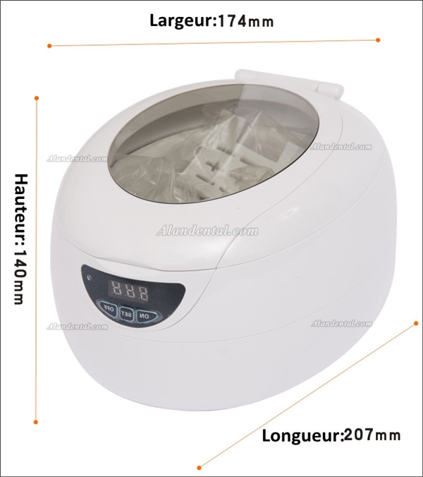 JeKen® 0.75L Digital CD Ultrasonic Cleaner CD-7820A