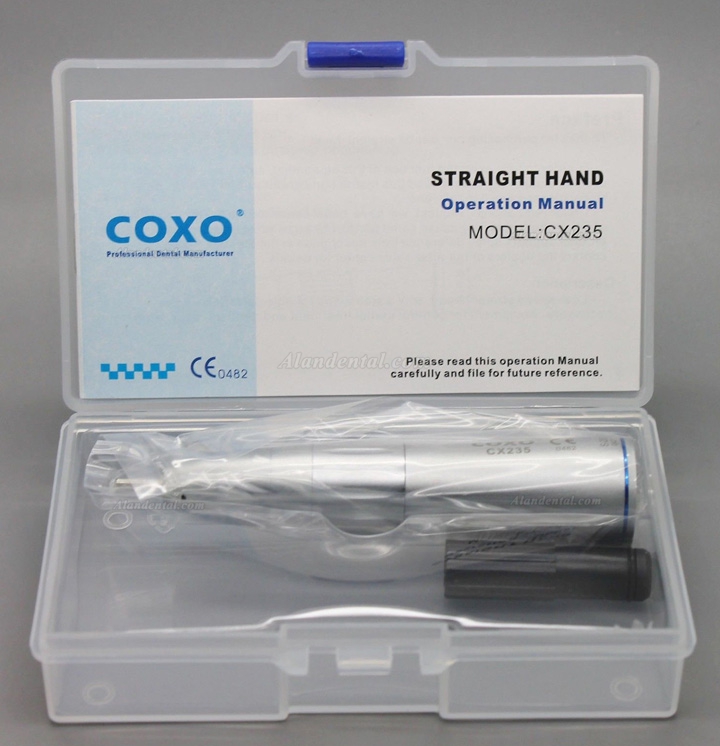 YUSENDENT® CX235-2B Dental Inner Water Slow Speed Straight Nose Cone Handpiece