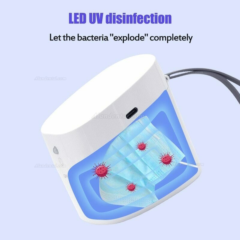 59s sterilizer UVC sterilization UV nipple storage toothbrush portable sterilization box to kill microorganisms mini pacifier earring sterilization box