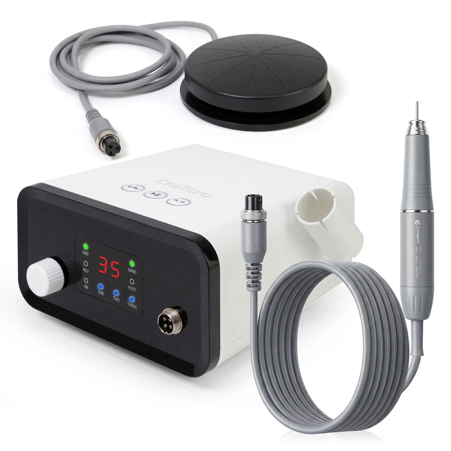 Craftro VK-MM2 Dental Lab Electric Micromotor with 50K RPM Handpiece