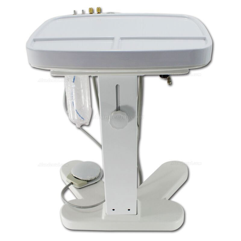 Dental Unit Mobile Delivery Cart Separate Water Air Controlling by Handpiece