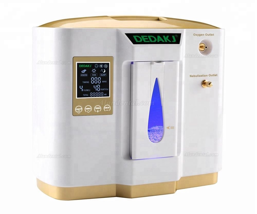 Hot High End Lightweight Oxygen Concentrator Generator Machinie With Nebulization 1L-6L Adjustable