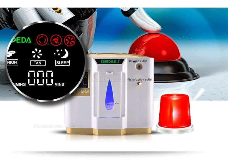 Hot High End Lightweight Oxygen Concentrator Generator Machinie With Nebulization 1L-6L Adjustable