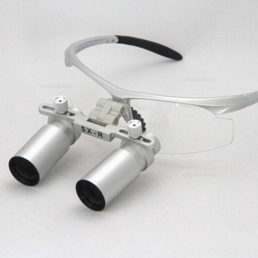 5.0X Medical Loupes Dentist Magnifier Binocular Dental Loupe Glasse Microsurgery