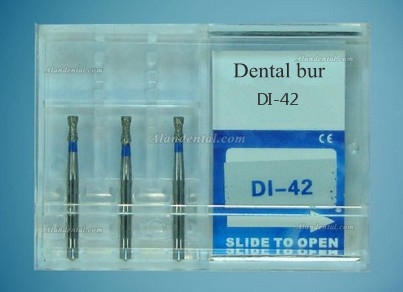 100 Pcs 1.6mm Diamond Bur Bits Drill FG DI-42 - Features