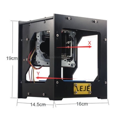 NEJE DIY 500mW USB Laser Printer Engraver Cutter Laser Engraving Cutting Machine