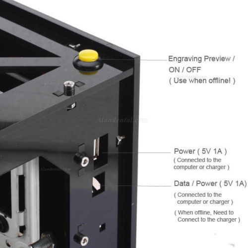 NEJE DIY 500mW USB Laser Printer Engraver Cutter Laser Engraving Cutting Machine