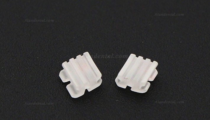 Dental Orthodontic Ceramic Brackets Braces Slot Roth 022 345 Hooks