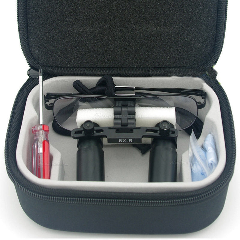 Ymarda 6.0X 420mm Dental Binocular Loupes Medical Loupes Dentist Magnifier Metal Frame