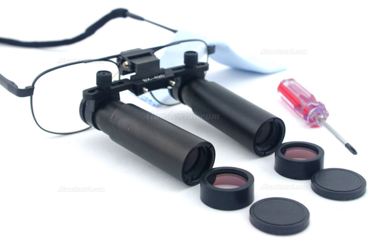 Ymarda 8.0X 420mm Dental Binocular Loupes Medical Loupes Dentist Magnifier Metal Frame