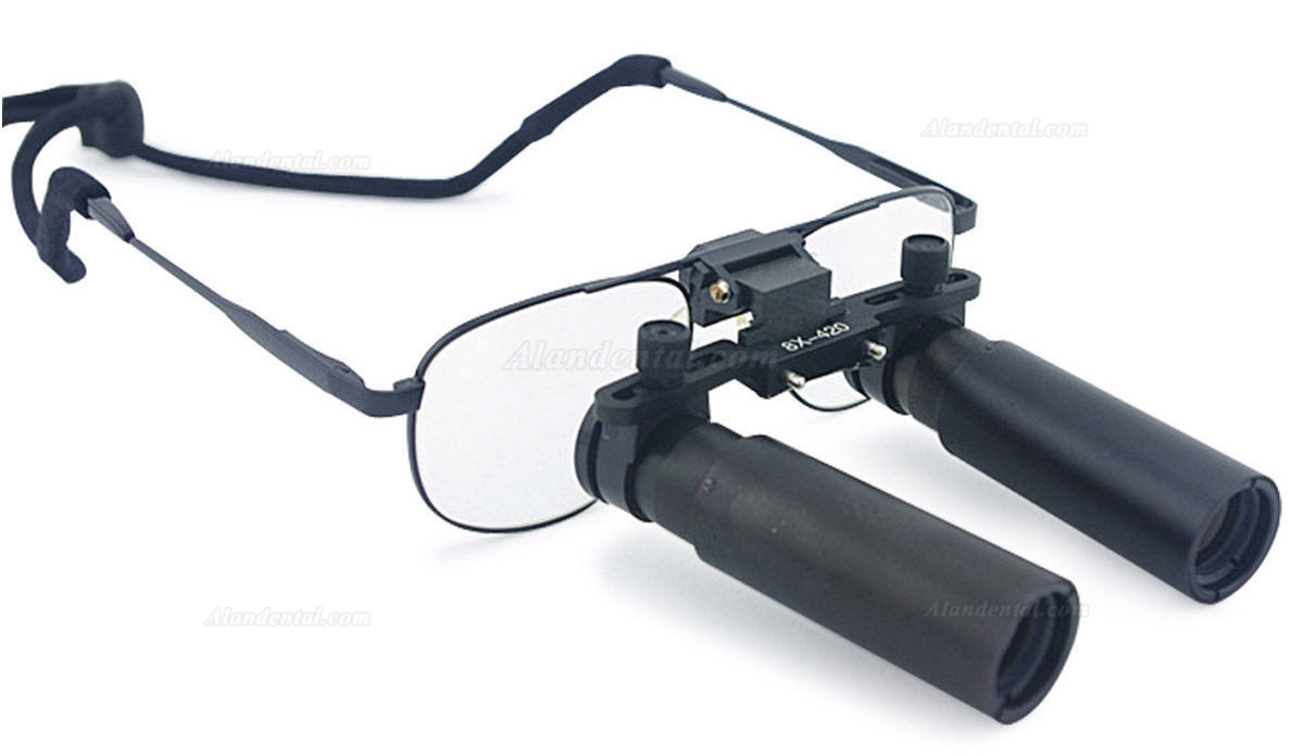 Ymarda 8.0X 420mm Dental Binocular Loupes Medical Loupes Dentist Magnifier Metal Frame