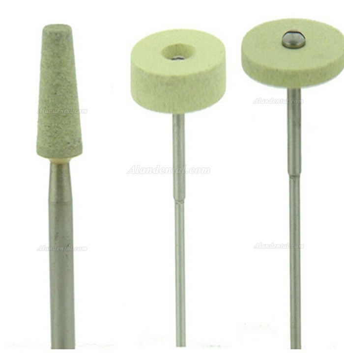 5 PCS Dental Diamond Grinder For Zirconia And All-Ceramics Dental Polisher