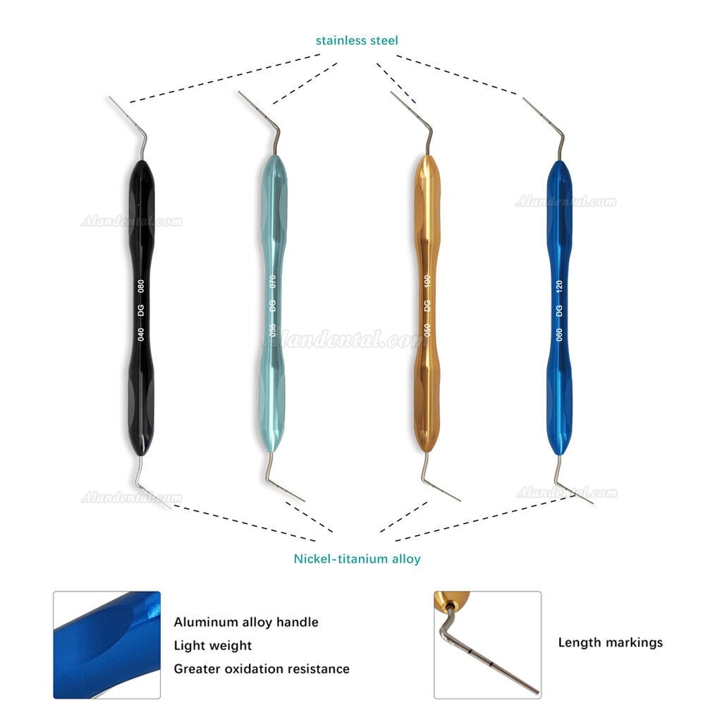 Buy Cheap Dental Endodontic Hand Plugger Tip NITI Fill Obturation Kit 4 ...