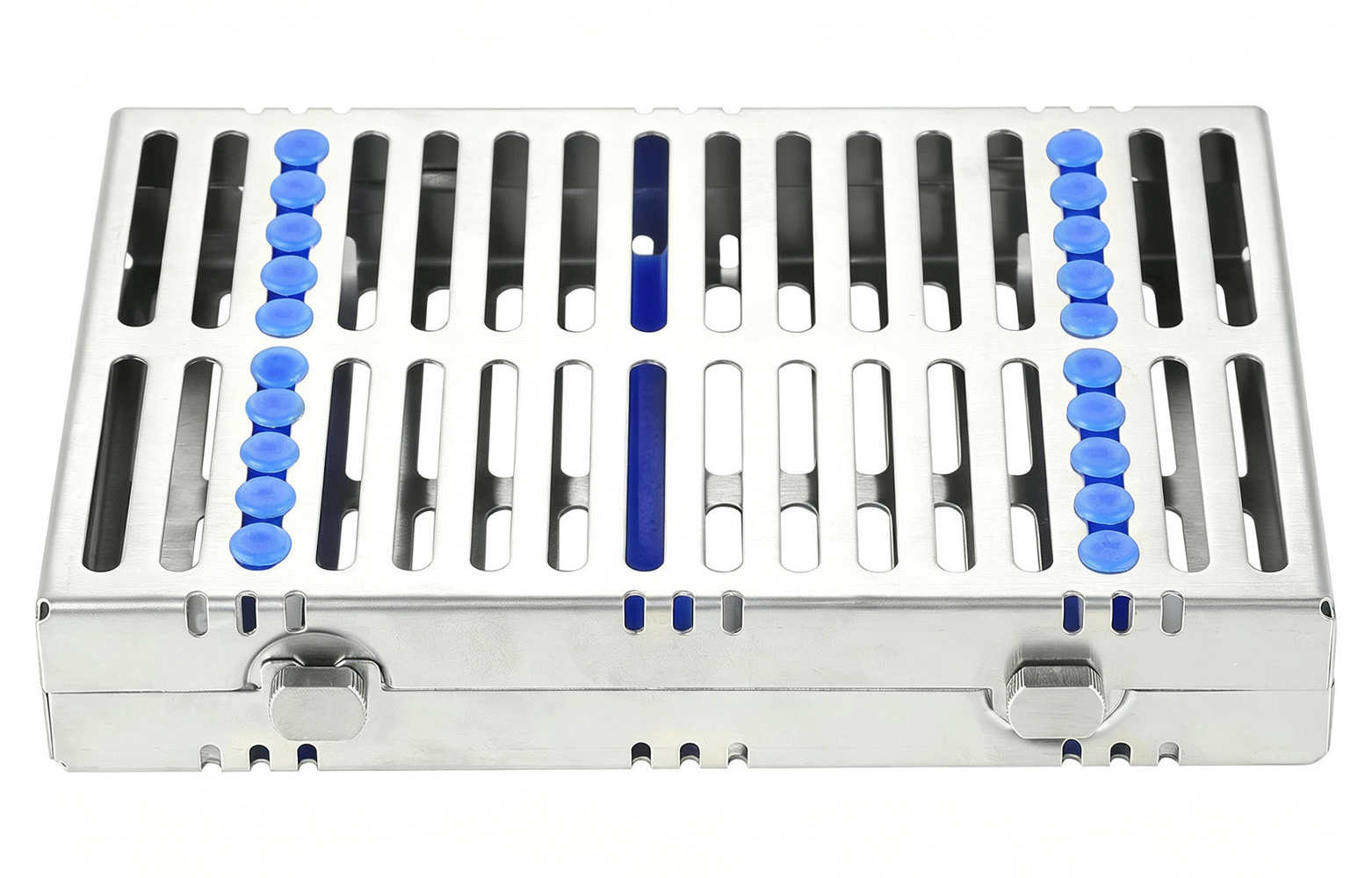 5 Pcs Dental Autoclave Sterilization Cassette Racks Boxes for Dental Instruments