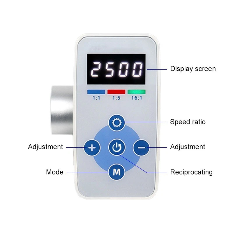 Dental Built-in LED Electric Motor Button Type Brushless Micromotor