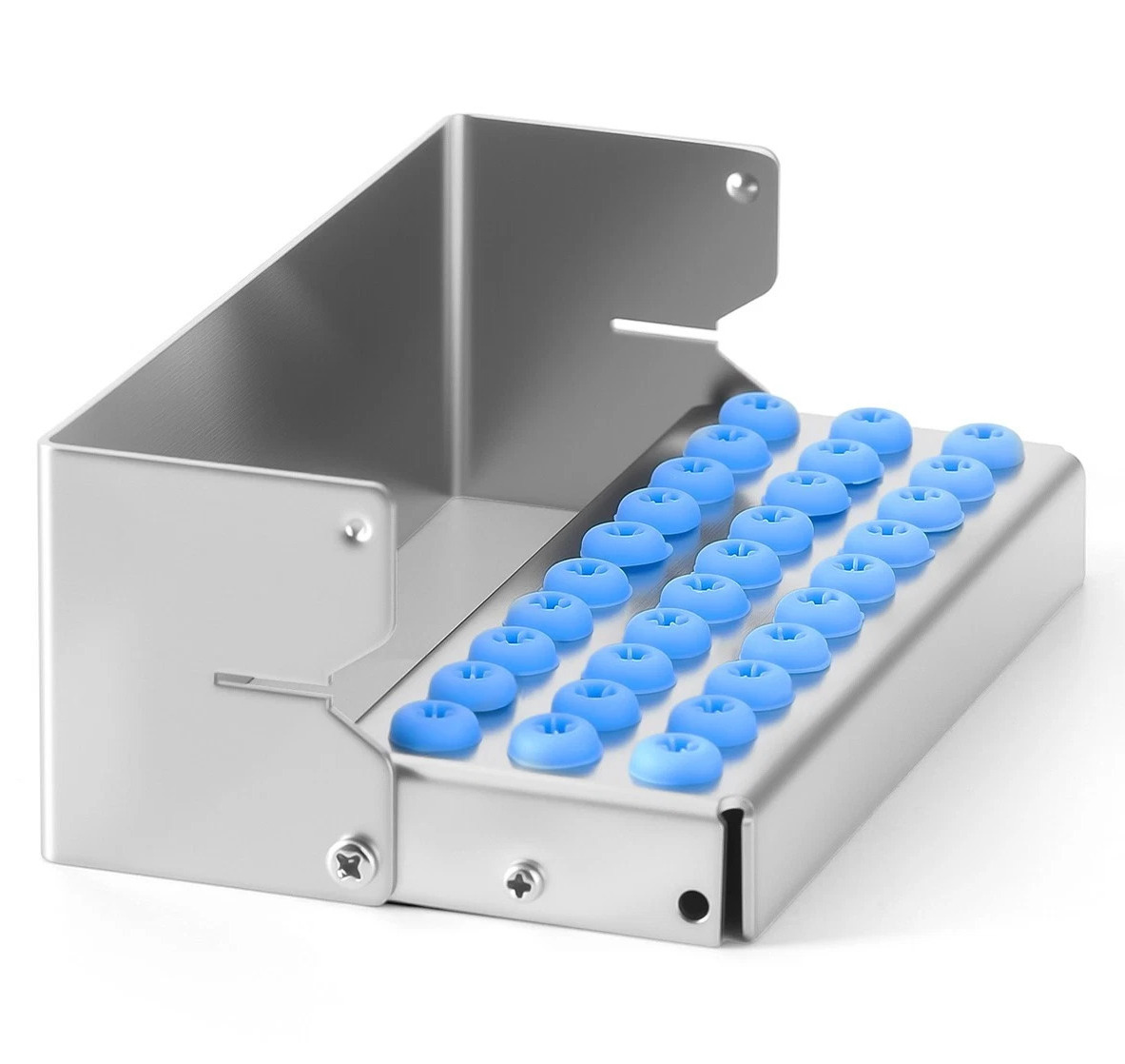 30 Holes Dental Bur Holder Disinfection Block Case Box / Stand