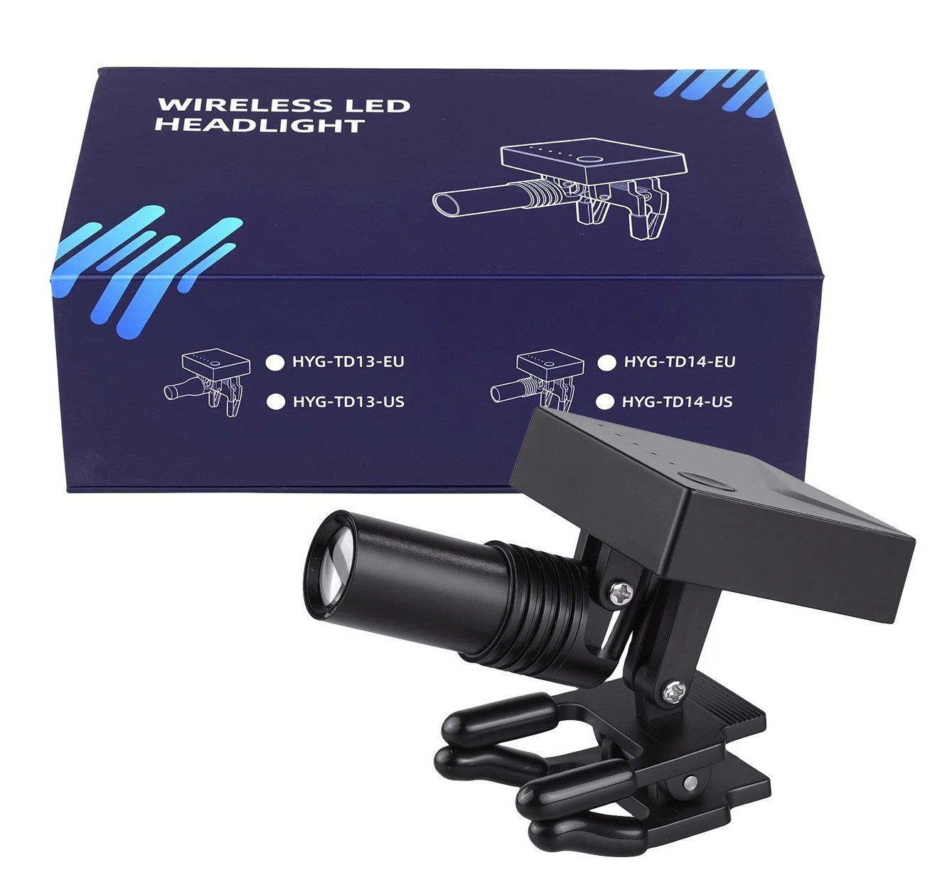 5W Portable Clip-on Style Dental Headlight TD14 for Loupes