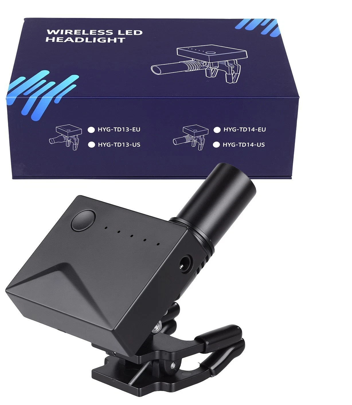 5W Portable Clip-on Style Dental Headlight TD14 for Loupes