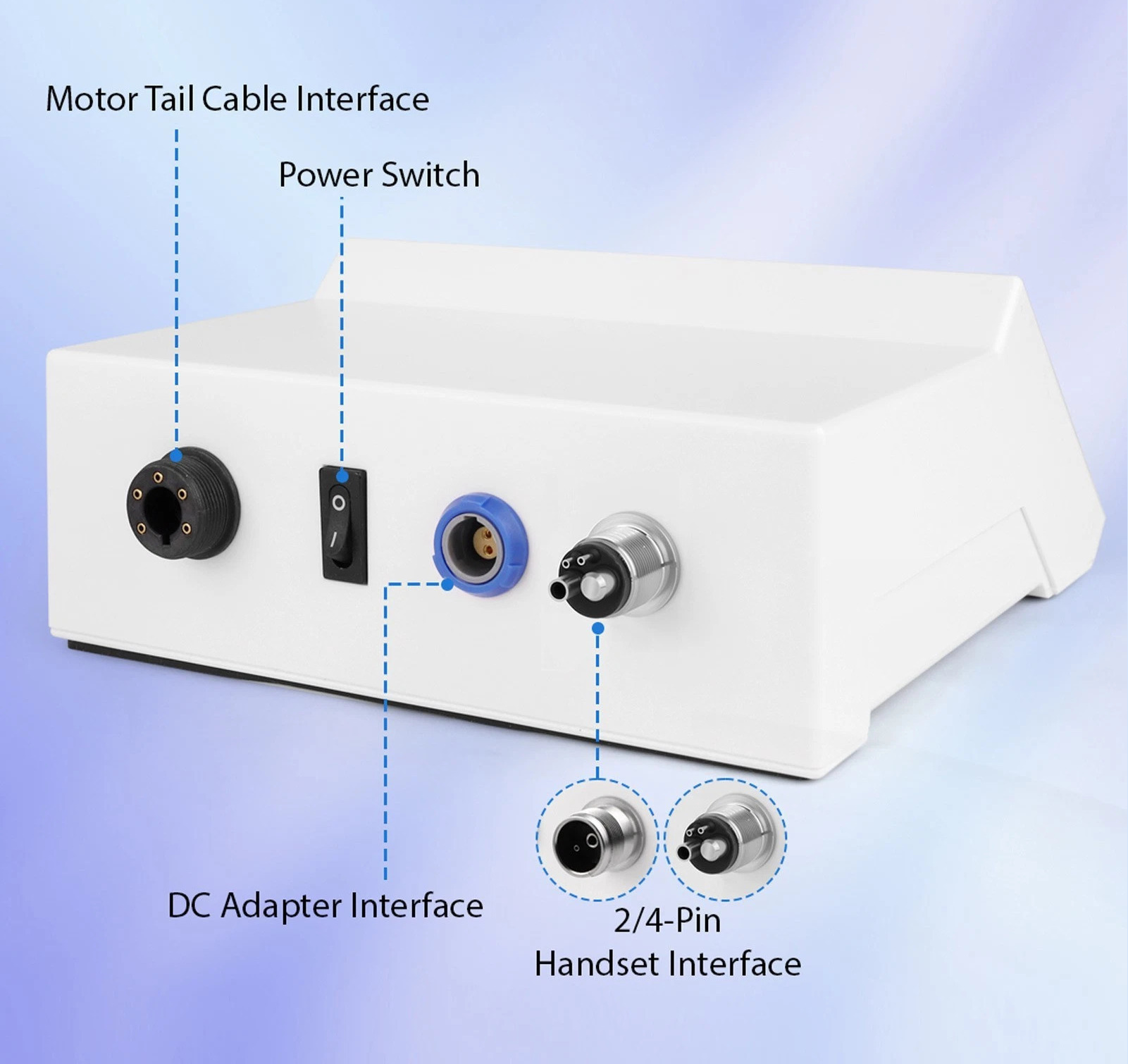 Dental LED Brushless Electric Micromotor 2000-40000rpm 4Hole