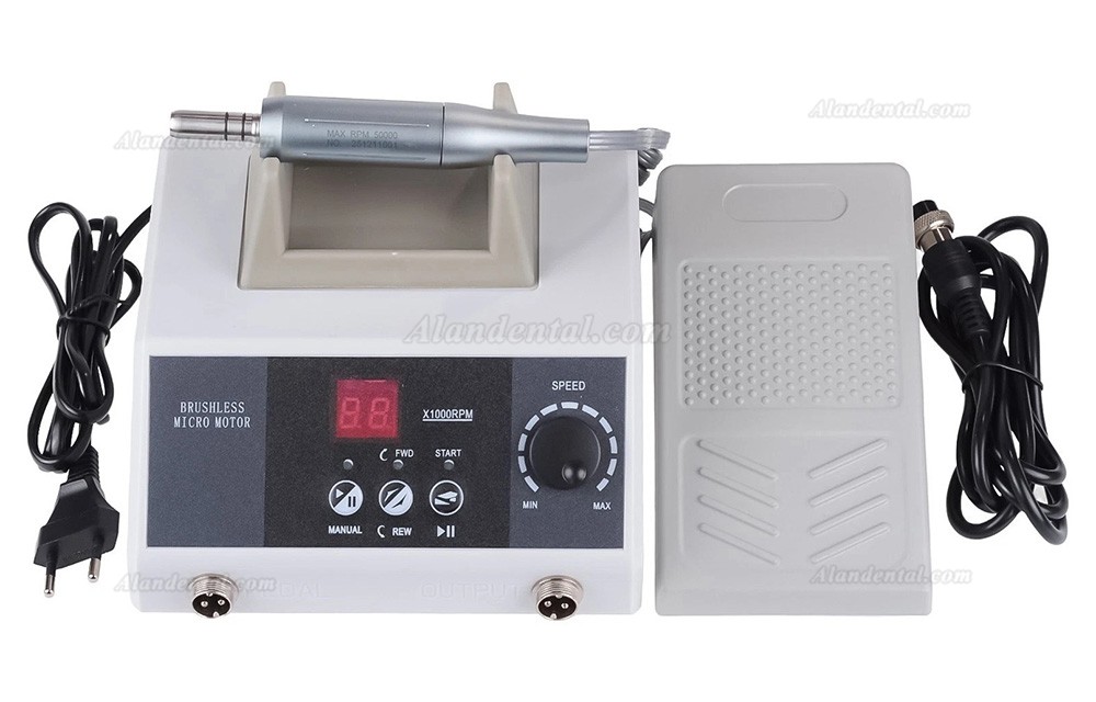 Dental Lab Polishing Grinder with 50KRPM E-Type Brushless Micromotor