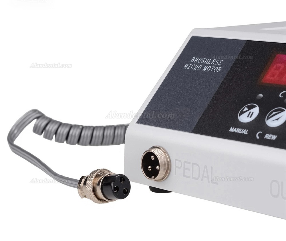 Dental Lab Polishing Grinder with 50KRPM E-Type Brushless Micromotor
