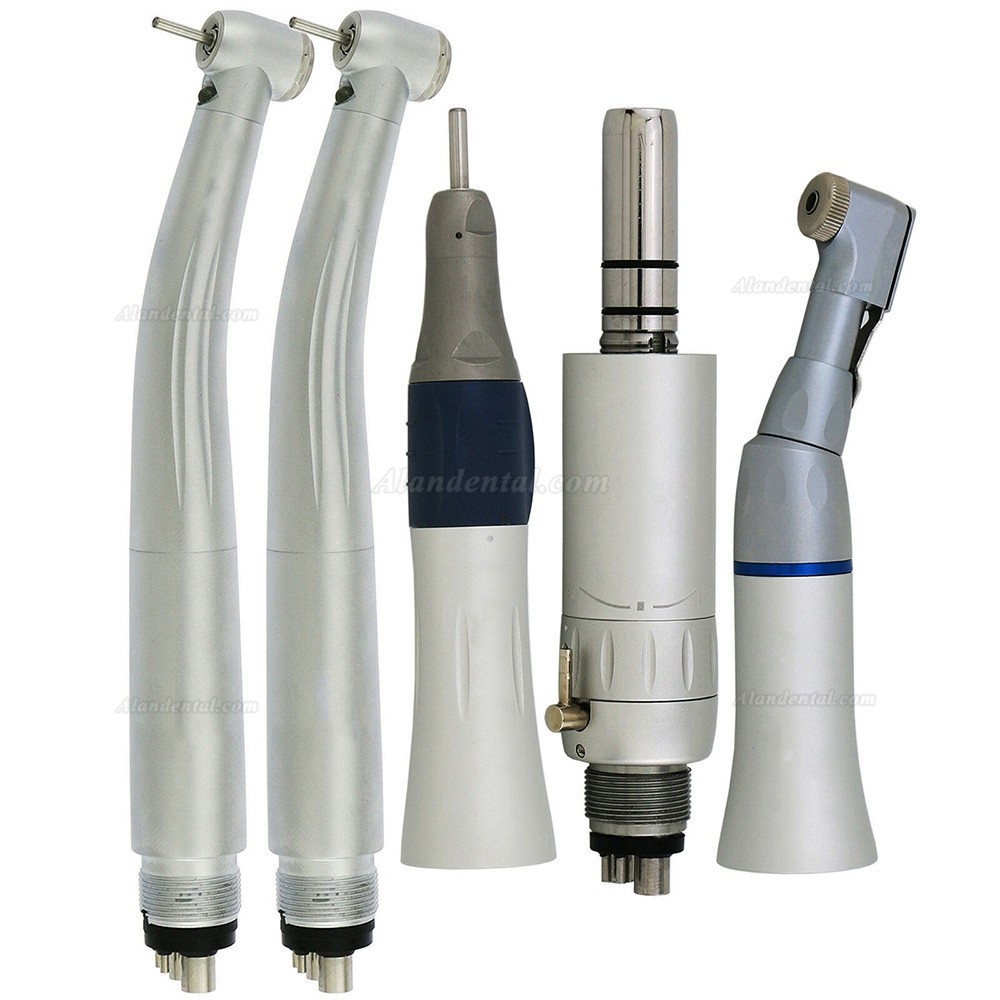 Dental Led High Speed Handpiece + Dental Low Speed Kit 2/4 Hole