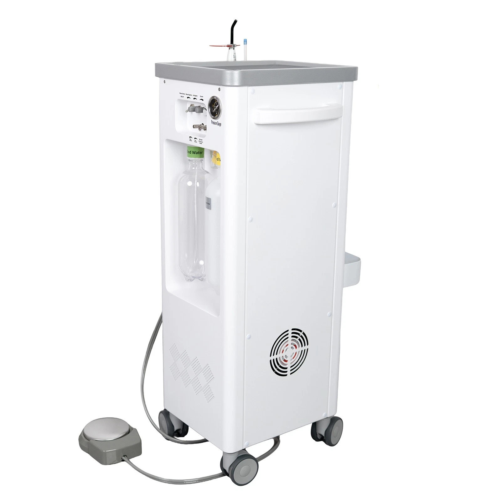 ANZHI AZ-202-2 Portable Dental Mobile Delivery Unit with Air Compressor + UItrasonic Scaler