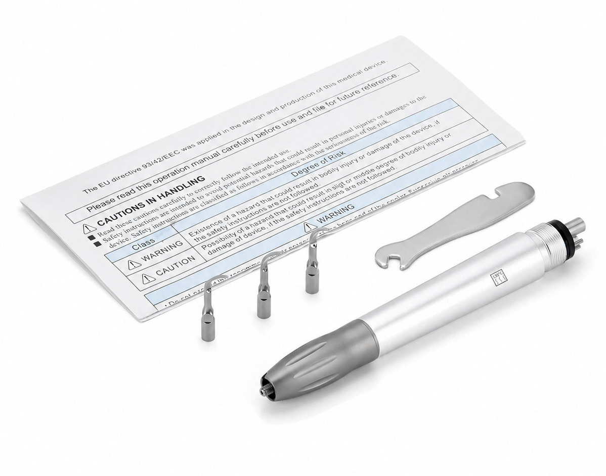 Dental Sonic Air Scaler Handpiece 2/4Holes With G1 G2 G4 Tips