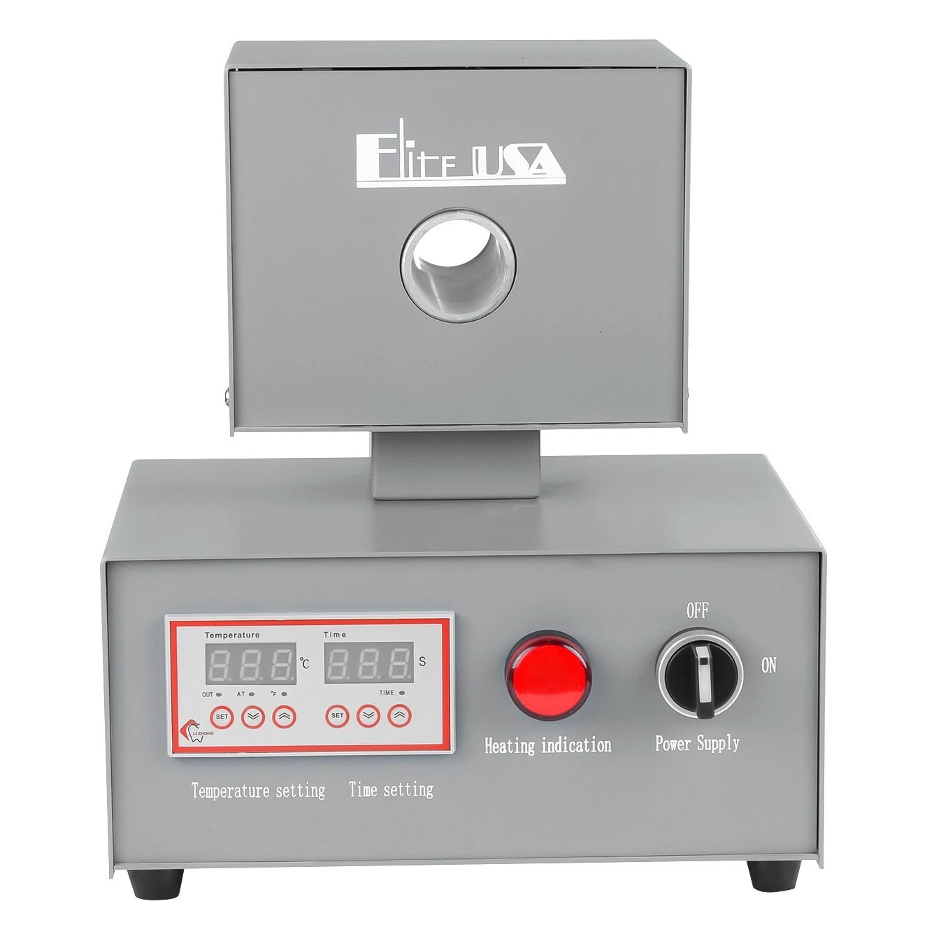 Dental Split Invisible Denture Injection Molding Machine For Flexible Melting This unit is for making flexible removable partial dentures. Technical Data Voltage: AC110V 60Hz/AC220V 50Hz Power: 350W Heating temperature: 282-288 ° C Thermocouple: K Type Dimensions: 40cm × 70cm × 25cm (H W D) Shipping Dimensions: 45cm × 75cm × 30cm (H W D) Parts Included Machine x1 Manual x1 (Not include holder)