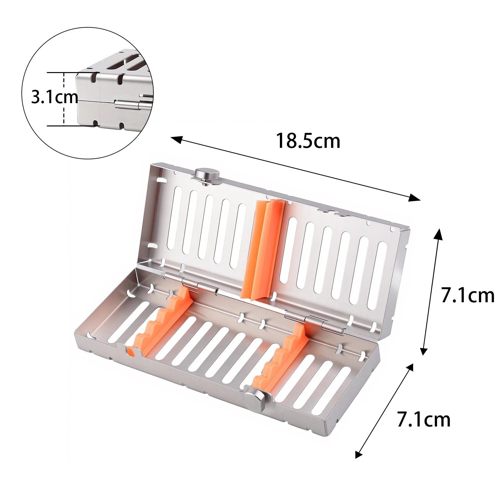Dental Instrument Autoclave Box (Single Box Holds 5 Dental Instruments)