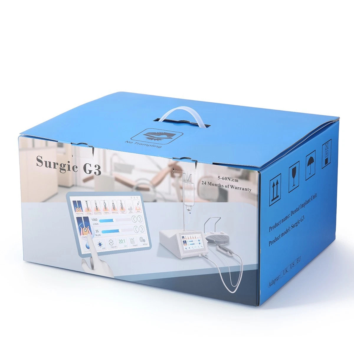 Betterway Surgic G3 Dental Surgical Implant Motor System + 20:1 Contra Angle Handpiece
