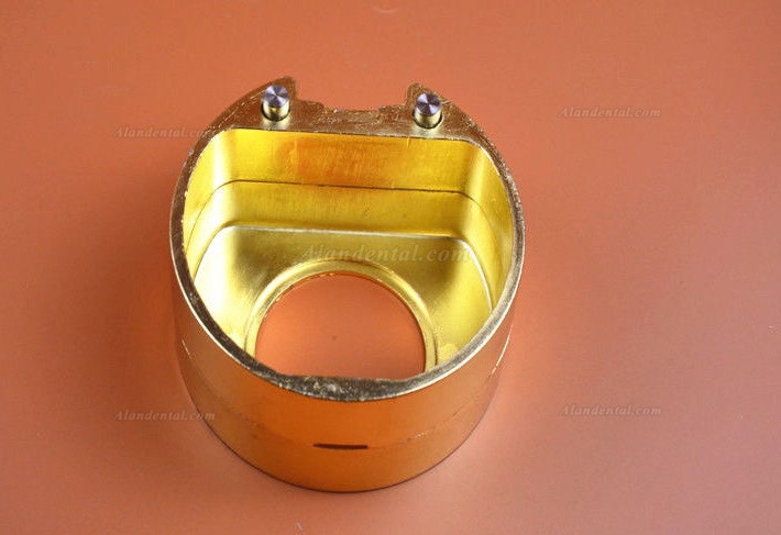 2 Pcs Dental Lab Denture Flask Copper Brass For Dental Lab