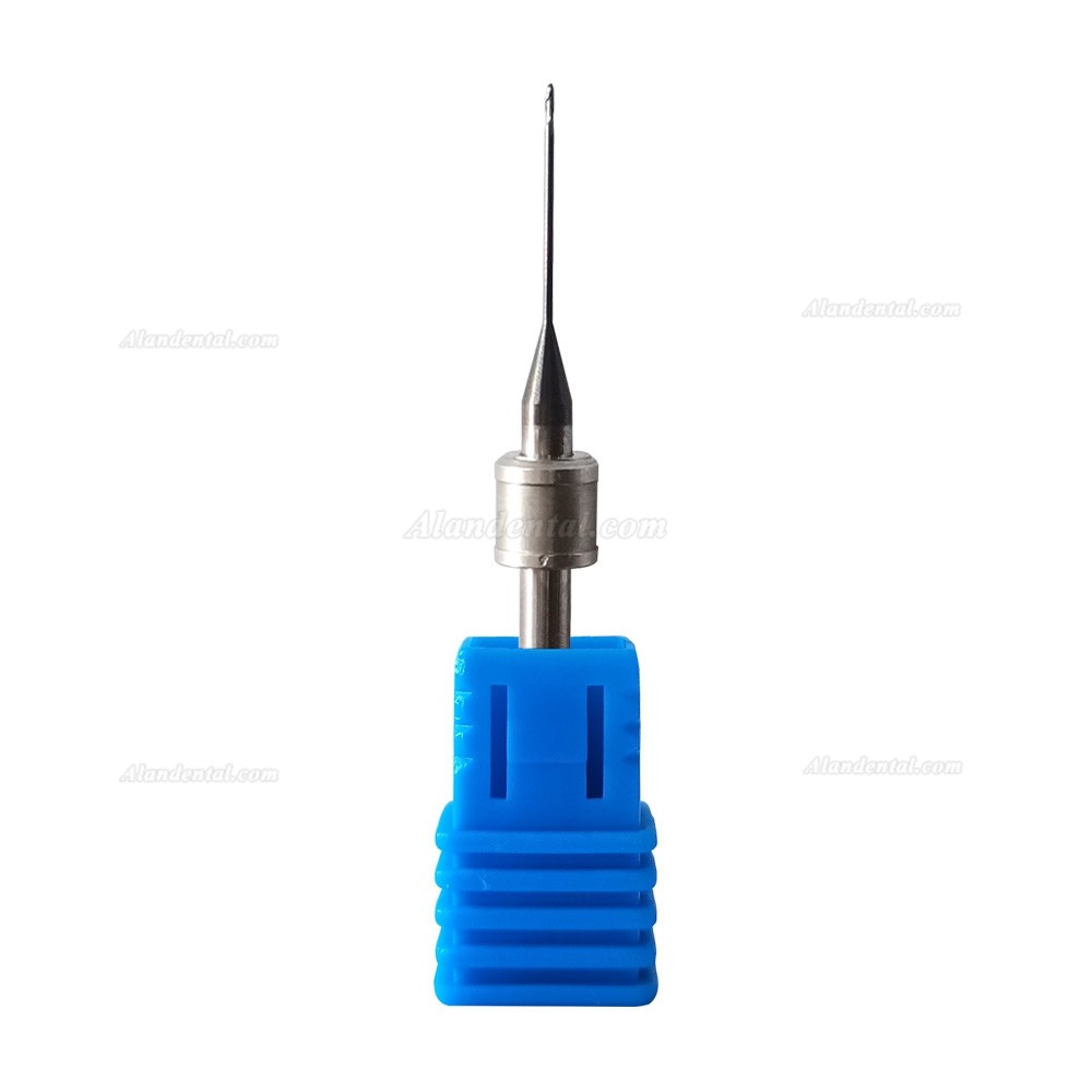 Dental 0.6mm/1.0mm/2.5mm Diamond Coated Milling Burs Fit Zirconia/PMMA Milling (Compatible with Amann Girrbach CAD/CAM)