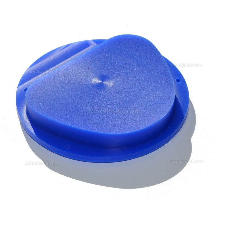 10 Pcs 89*71*25mm Dental Blue/White Wax Disc Blocks For Amann Girrbach CAD/CAM System