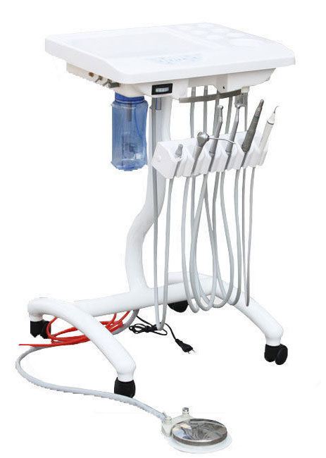 Dynamic® DU812 Dental Portable Delivery Unit Suction 3 Way Syringe Curing Light Scaler