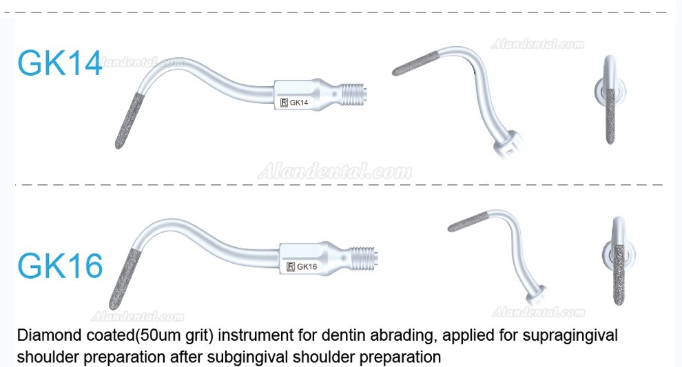 5Pcs Refine® Dental Air Scaler Tips GK1 GK2 GK3 GK4 GK5 GK6 GK7 GK12 GK14 GK16 Fit KAVO SONICflex Scaler Handpiece